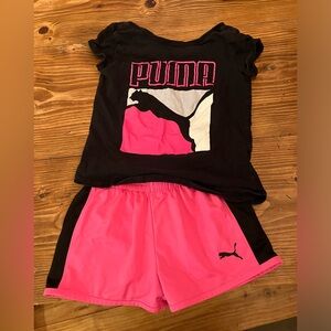 Girls Puma Outfit